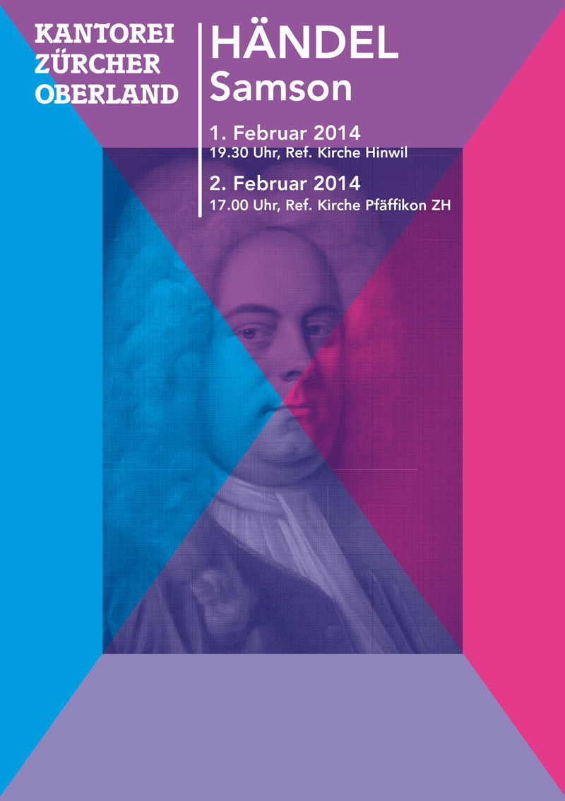Kantorei Zürcher Oberland – Konzertplakat 2014