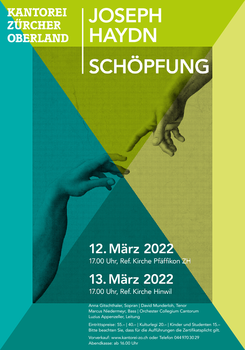 Kantorei Zürcher Oberland – Konzertplakat 2022